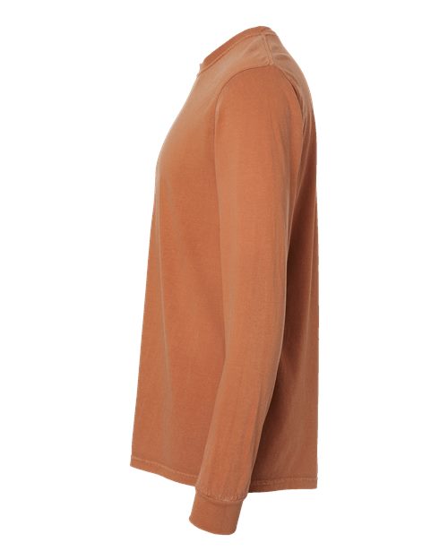 Comfort Colors Unisex Garment-Dyed Heavyweight Long Sleeve T-Shirt 6014