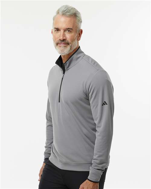 Adidas Men's Performance Lightweight Quarter-Zip Pullover A2002