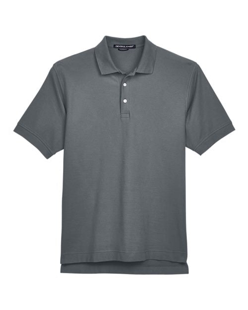 Devon & Jones Men's Pima Piqué Polo D100