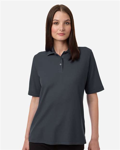 Harriton Women's Maverick CVC Pique Polo M105W