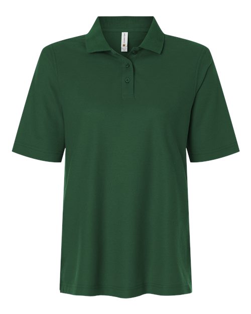 Harriton Women's Maverick CVC Pique Polo M105W
