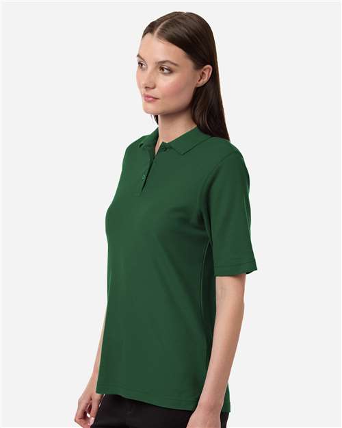 Harriton Women's Maverick CVC Pique Polo M105W