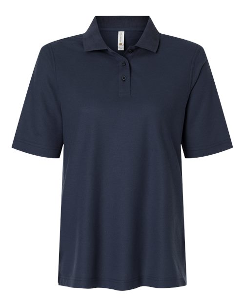 Harriton Women's Maverick CVC Pique Polo M105W