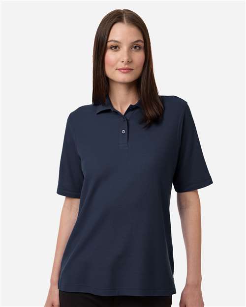 Harriton Women's Maverick CVC Pique Polo M105W