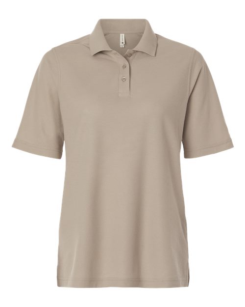 Harriton Women's Maverick CVC Pique Polo M105W