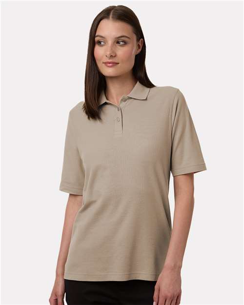 Harriton Women's Maverick CVC Pique Polo M105W