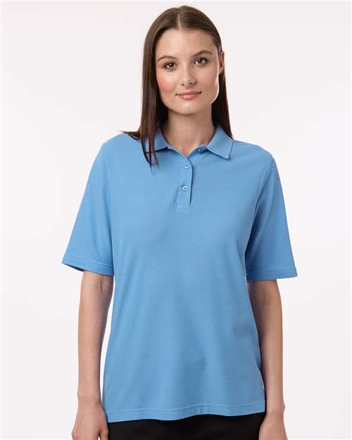 Harriton Women's Maverick CVC Pique Polo M105W