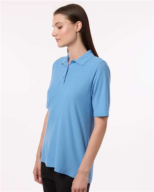 Harriton Women's Maverick CVC Pique Polo M105W