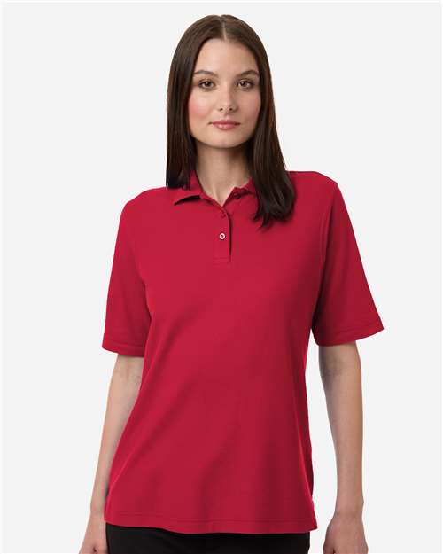 Harriton Women's Maverick CVC Pique Polo M105W