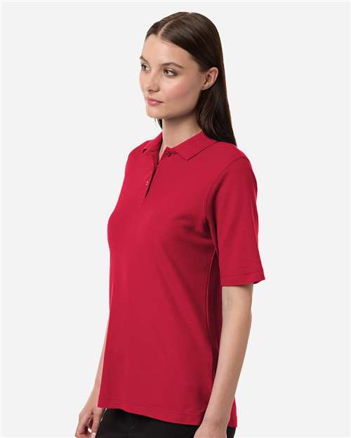 Harriton Women's Maverick CVC Pique Polo M105W