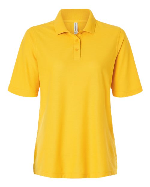 Harriton Women's Maverick CVC Pique Polo M105W
