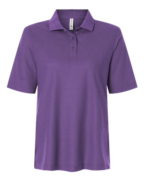 Harriton Women's Maverick CVC Pique Polo M105W