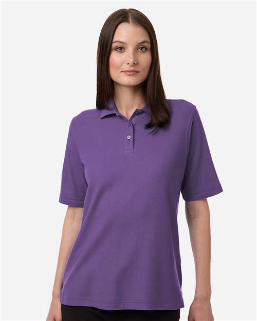 Harriton Women's Maverick CVC Pique Polo M105W