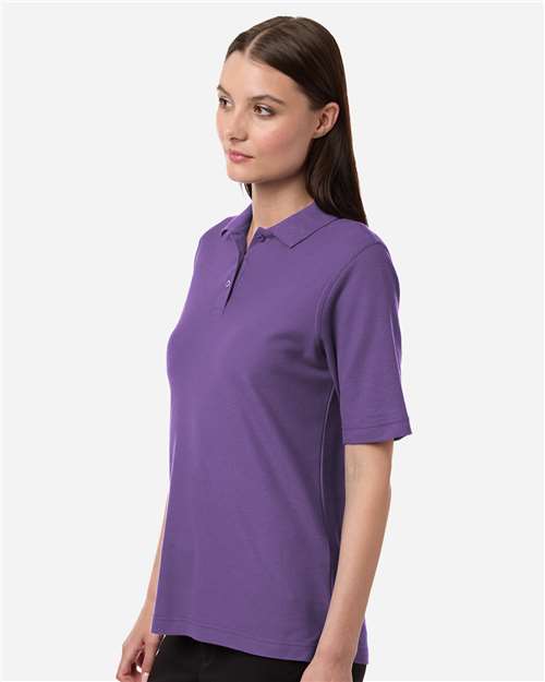 Harriton Women's Maverick CVC Pique Polo M105W