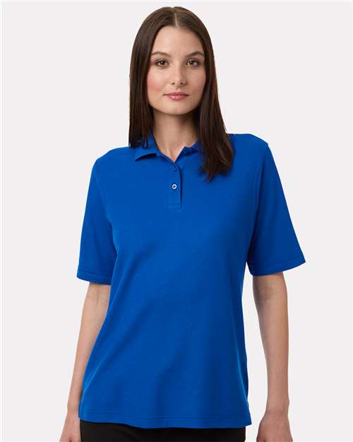 Harriton Women's Maverick CVC Pique Polo M105W