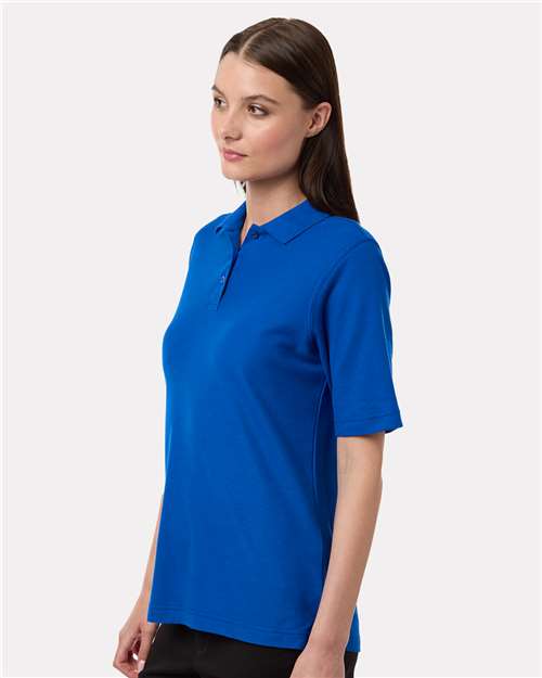 Harriton Women's Maverick CVC Pique Polo M105W