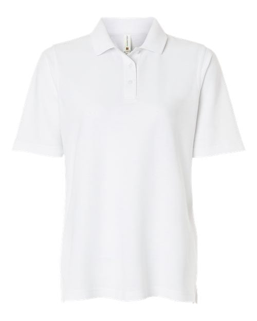 Harriton Women's Maverick CVC Pique Polo M105W