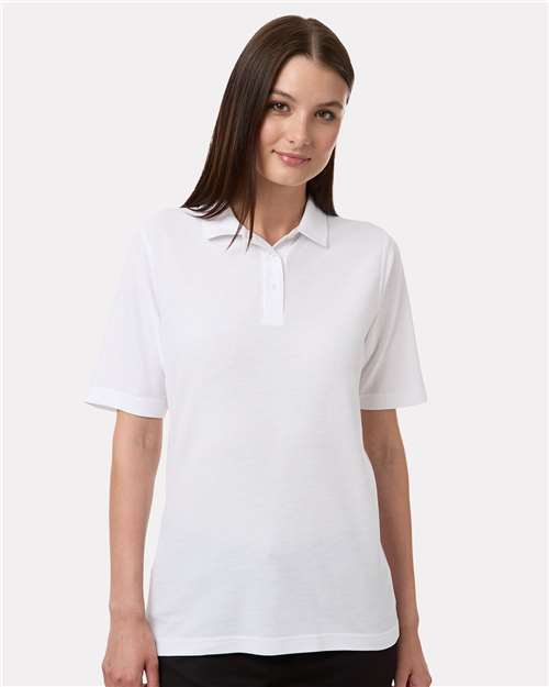 Harriton Women's Maverick CVC Pique Polo M105W