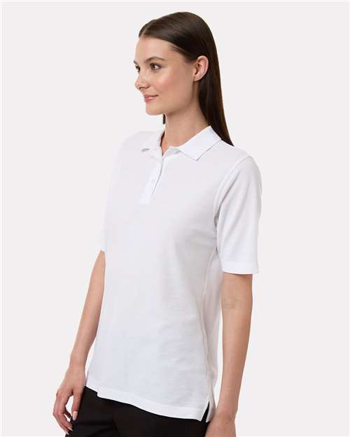 Harriton Women's Maverick CVC Pique Polo M105W