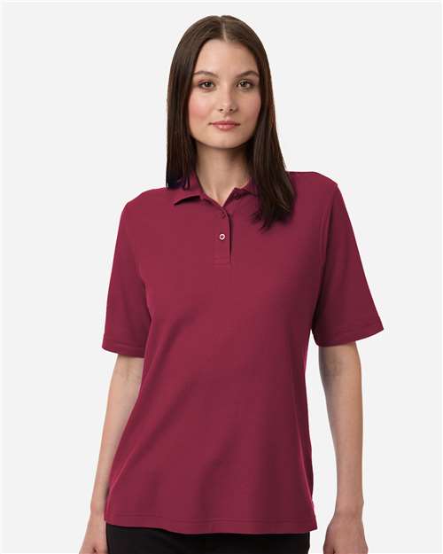 Harriton Women's Maverick CVC Pique Polo M105W