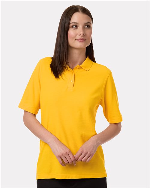 Harriton Women's Maverick CVC Pique Polo M105W
