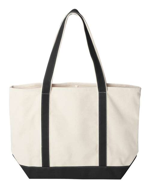 Liberty Bags Carmel Classic XL Cotton Canvas Resort Tote 8872