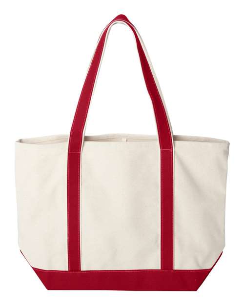 Liberty Bags Carmel Classic XL Cotton Canvas Resort Tote 8872