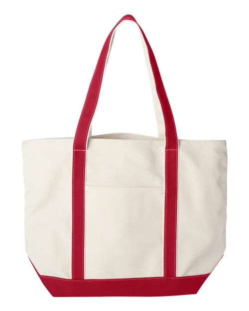 Liberty Bags Carmel Classic XL Cotton Canvas Resort Tote 8872